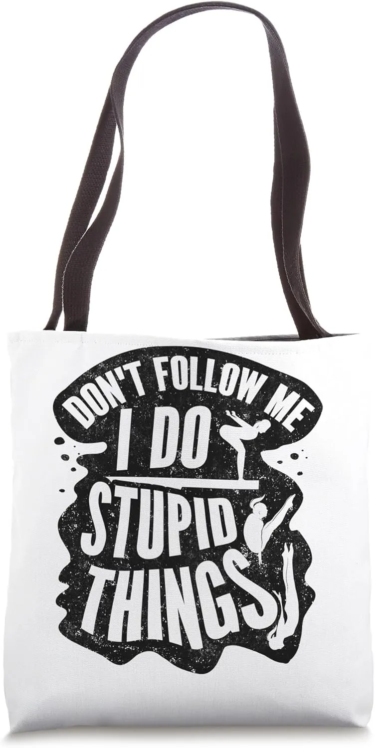Springboard Diving Platform Diving Springboard Diver Tote Bag