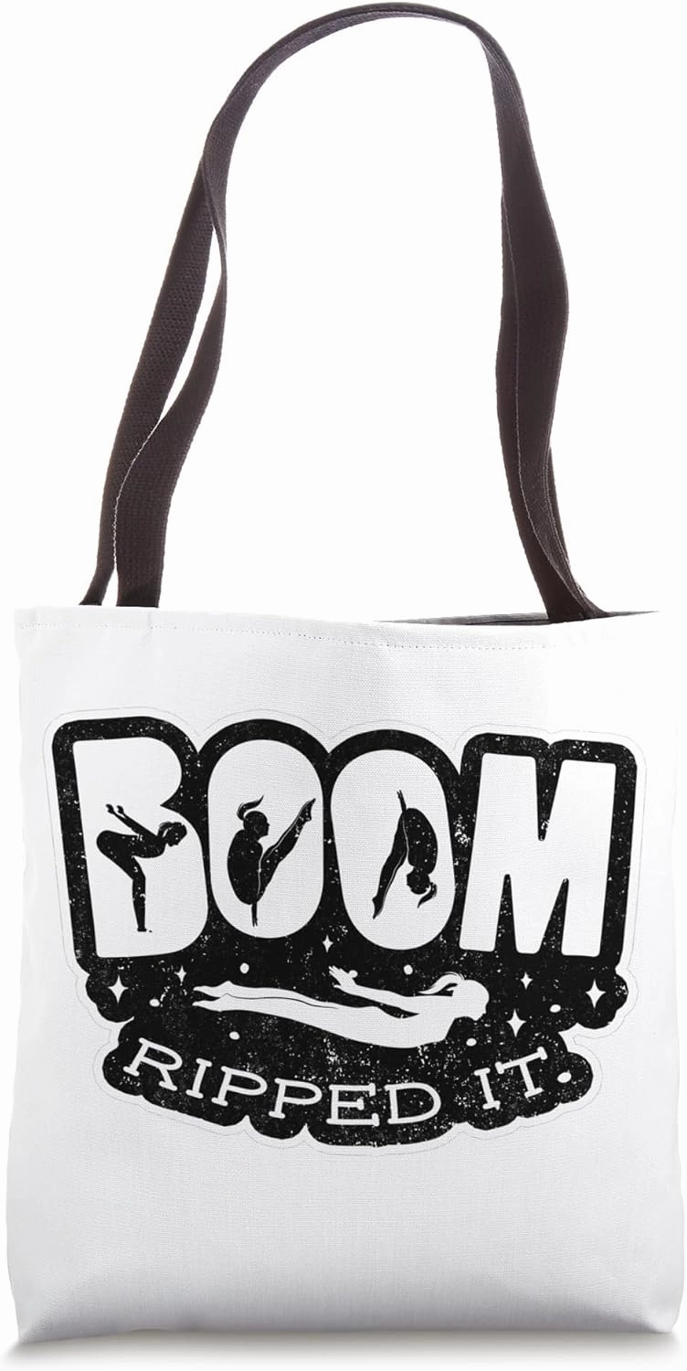 Springboard Diving Platform Diving Springboard Diver Quote Tote Bag