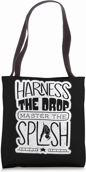 Springboard Diving Platform Diving Springboard Diver Tote Bag