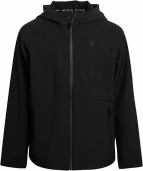 Spyder Boys' Soft Shell Jacket - Lightweight Fleece Lined Water and Wind Resistant Windbreaker Jacket for Boys (Sizes: 8-20)