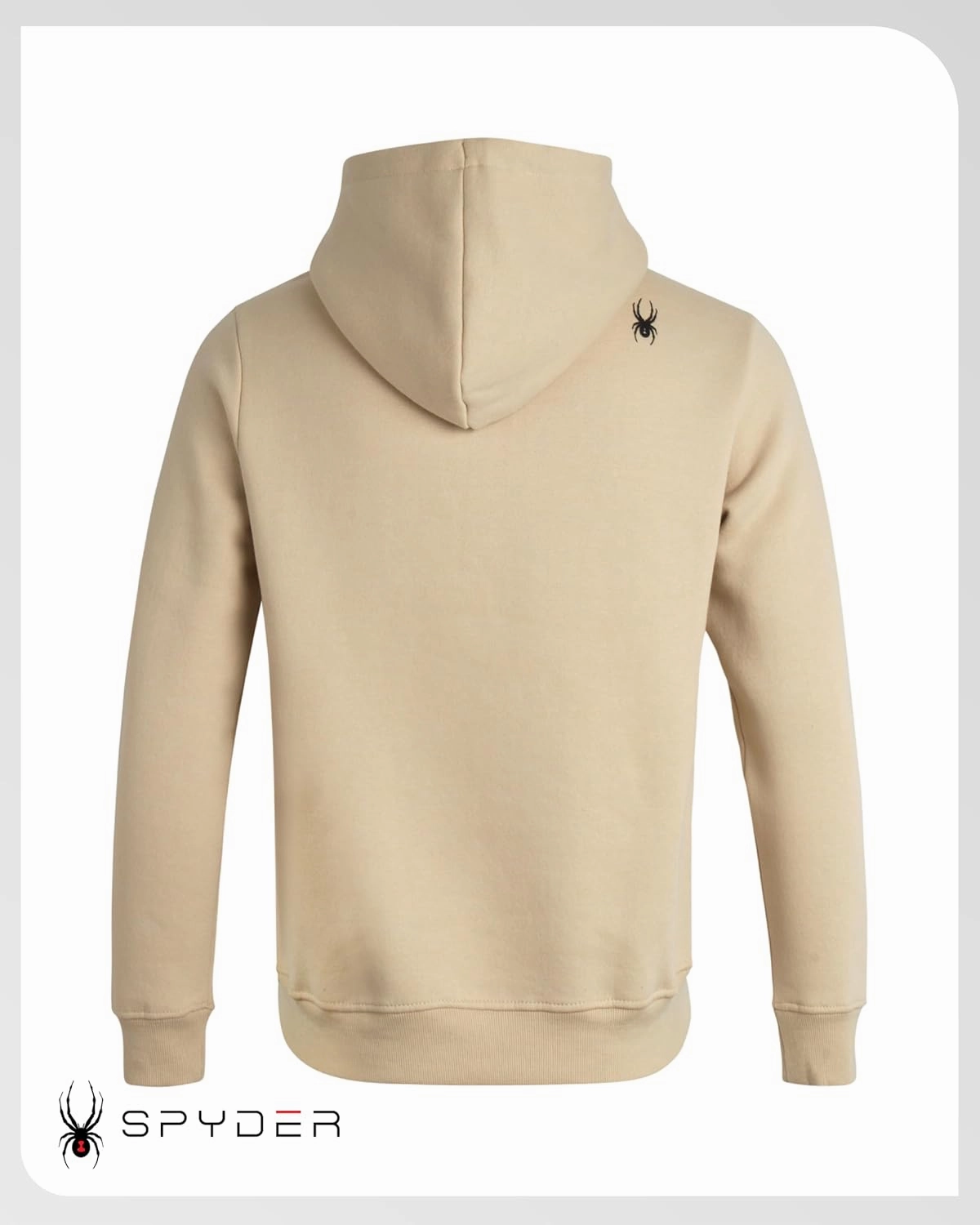 Spyder Men's Active Hoodie Sweatshirt - Athletic Performance Fleece Workout Long Sleeve Pullover Hoodie for Men (Size: S-XXL)