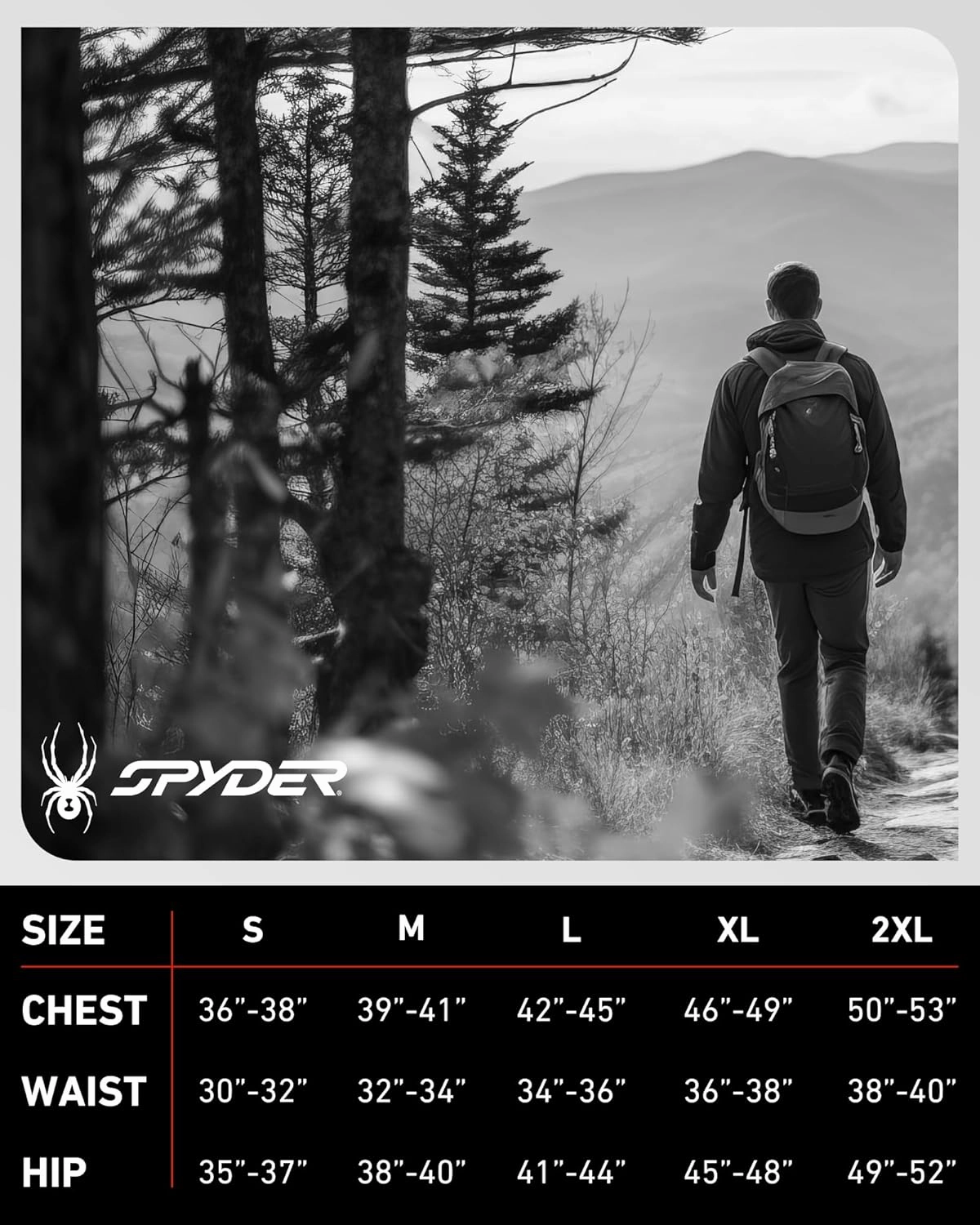 Spyder Men's Active Hoodie Sweatshirt - Athletic Performance Fleece Workout Long Sleeve Pullover Hoodie for Men (Size: S-XXL)