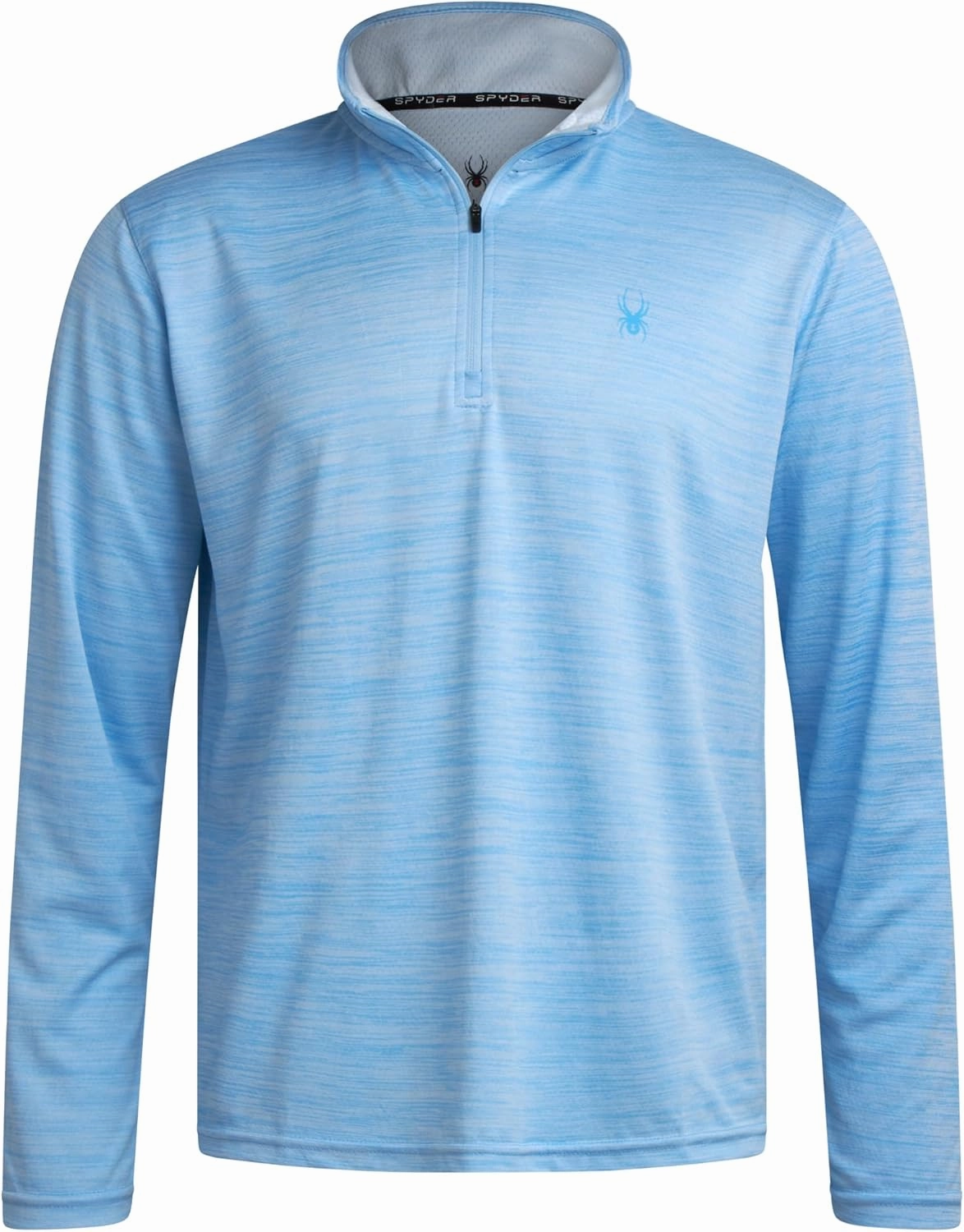 Spyder Men's Active Quarter Zip Sweatshirt - 2-Way Stretch UPF 30  Moisture Wicking Mock Neck Pullover (Sizes: S-XL)