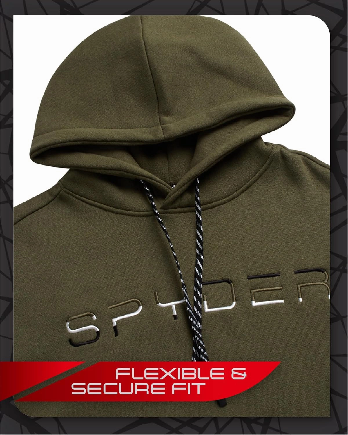Spyder Men's Sweatsuit Set - 2 Piece Performance Fleece Pullover Hooded Sweatshirt and Jogger Sweatpants for Men (S-XXL)