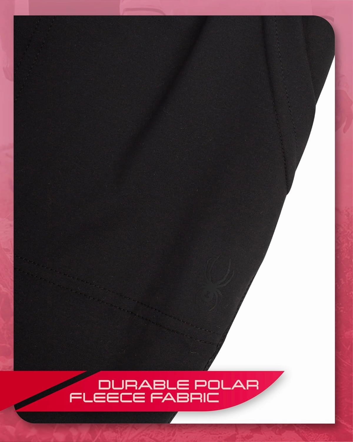Spyder Women's Jogger Sweatpants - High Waisted Fleece Lined Athletic Joggers with Pockets for Casual Workout (Sizes: S-XL)