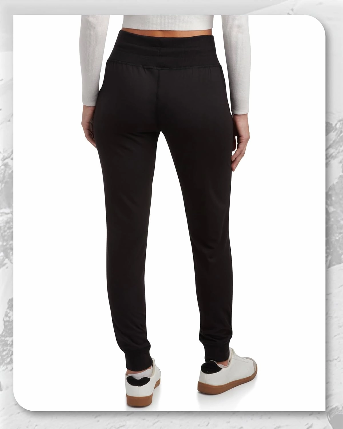 Spyder Women's Jogger Sweatpants - High Waisted Fleece Lined Athletic Joggers with Pockets for Casual Workout (Sizes: S-XL)
