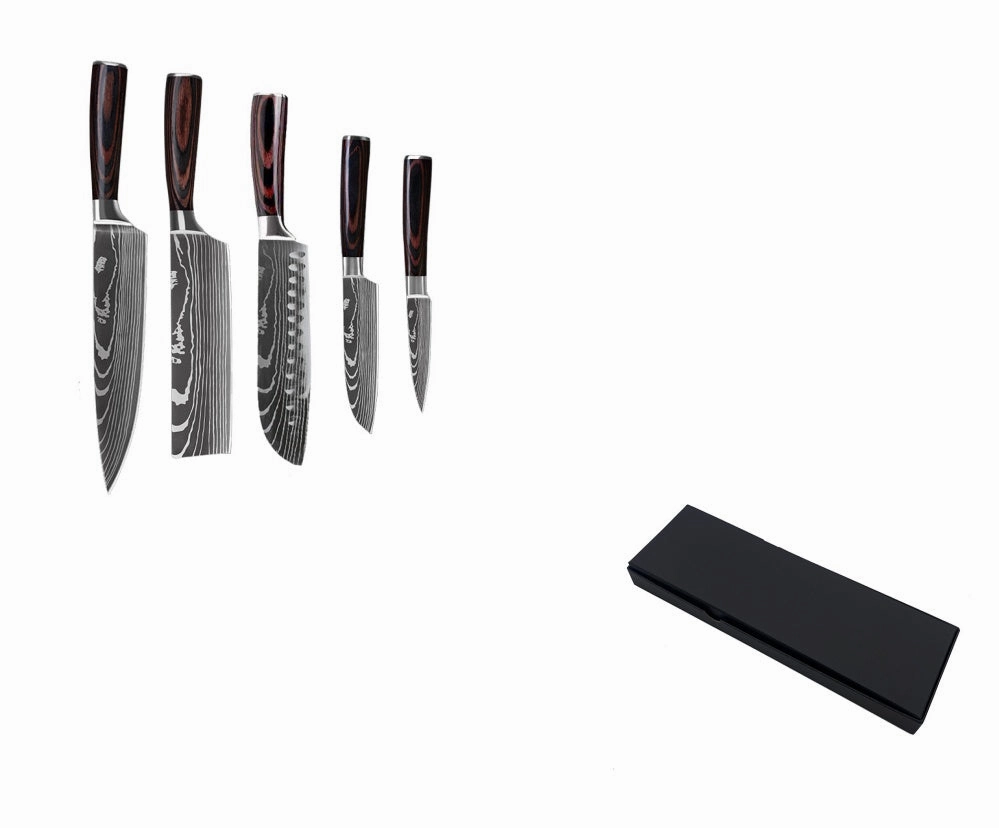 Stainless Steel Chef's Knife Set – 6/8/10 Pieces