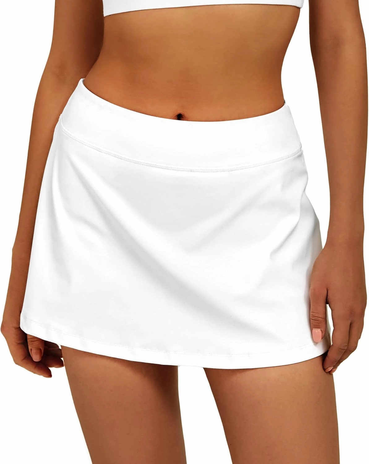 Stelle Women Tennis Skirt Golf Skorts Athletic High Waisted with Pockets Inner Shorts Sport Workout Pleated Pickleball