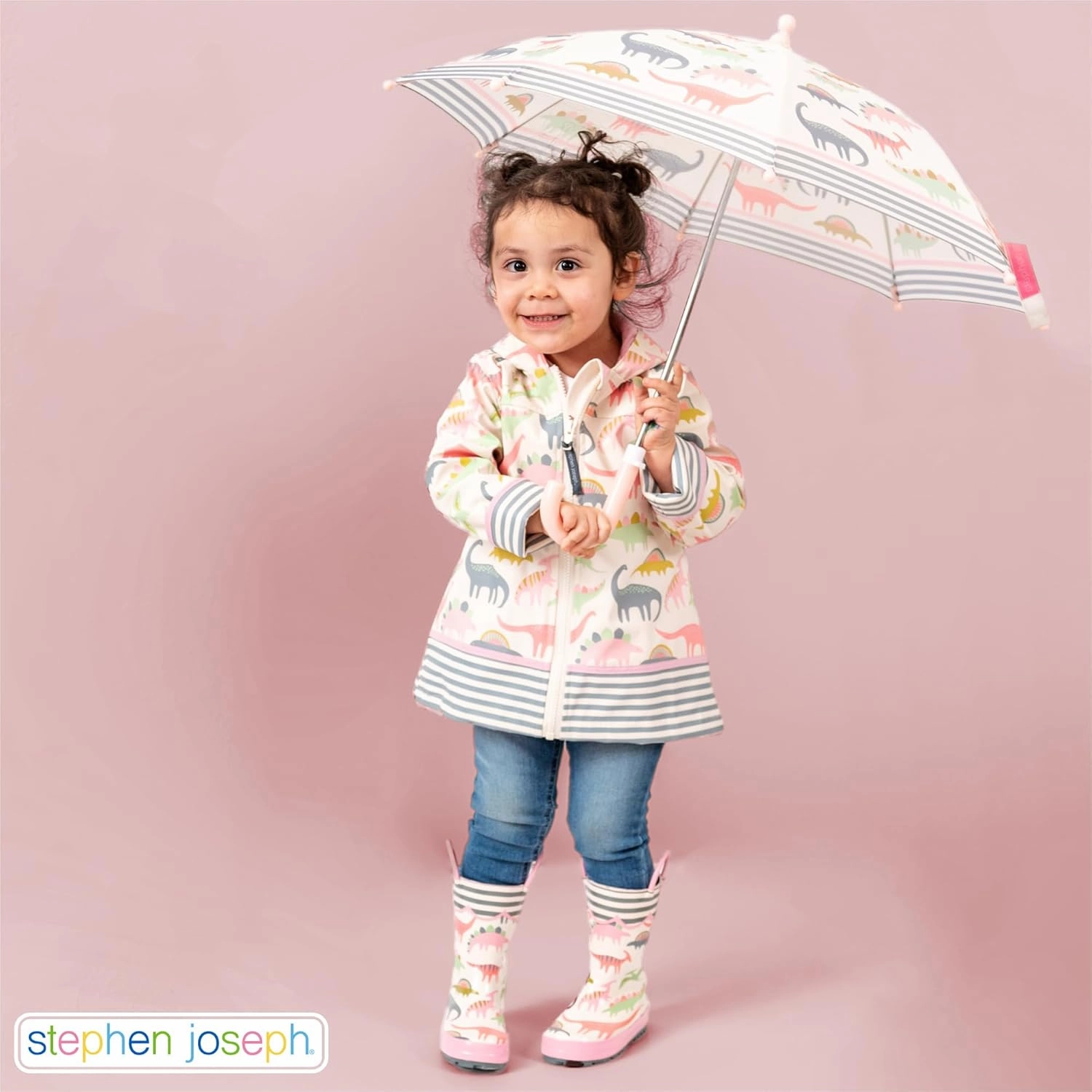 Stephen Joseph Baby Girls Raincoat