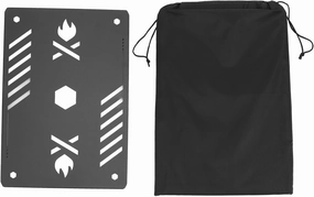 Stove Table Top, Aluminum Alloy Lightweight Stove Table Plate Board for Snow Peak GS 450R 450K Outdoor Cooking Accessories