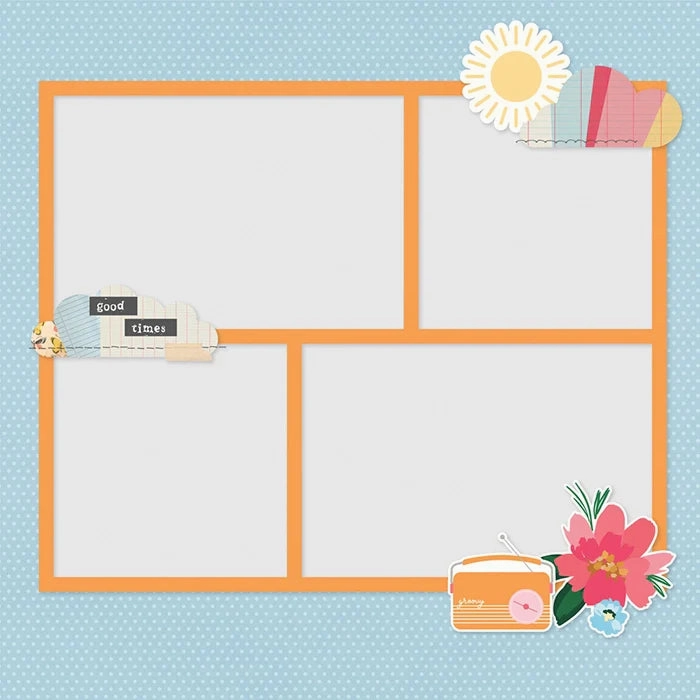 Sunny Days Simple Page Pieces - Simple Stories