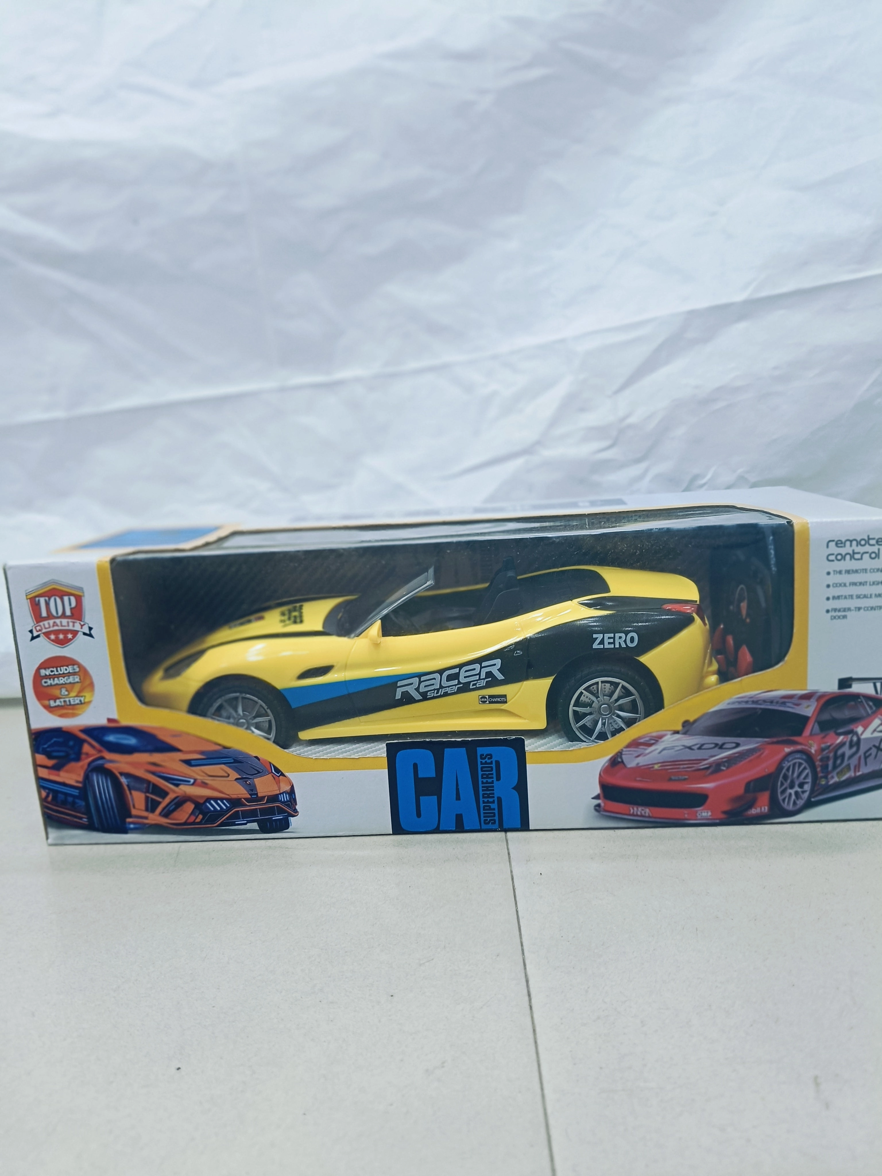 Super Heros R/C Car - Color & Design May Vary
