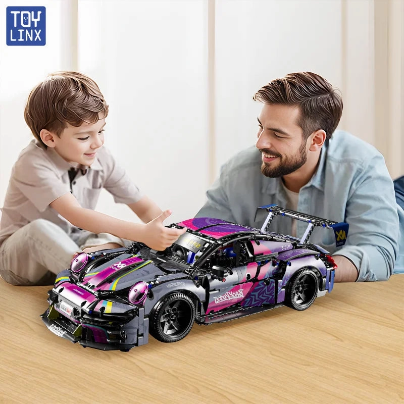 Super Racing Building Blocks Set Famous Sports Car Model Kits Technical Bricks Adult Children Toys Birthday Easter Gifts