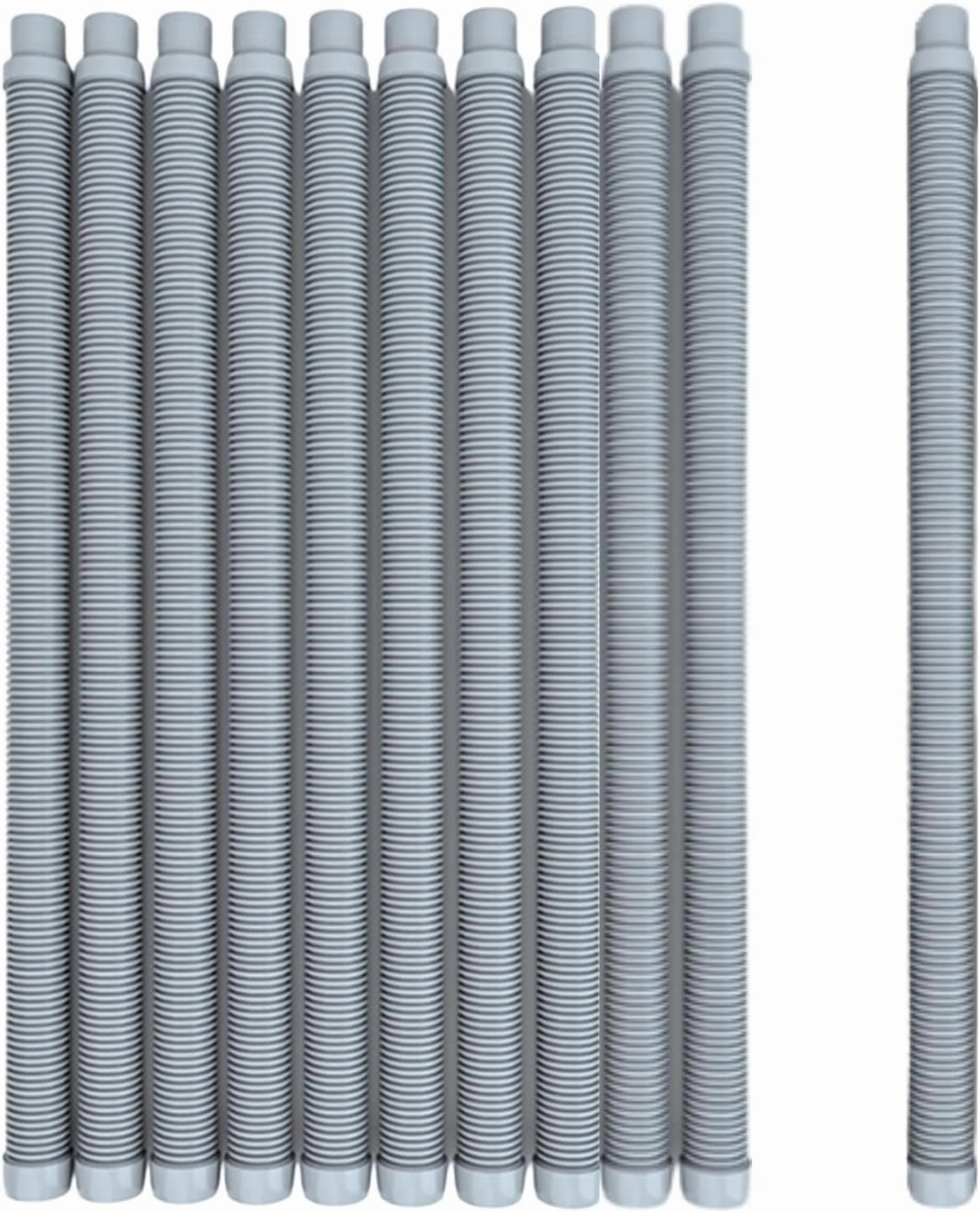 Swimables Universal Swimming Pool Cleaner Hose 48" Designed for the Hayward Navigator, Pool Vac XL, Aquabug, Wanda the Whale, Kreepy Krauly, Aquanaut Pool Vacuum Hose | 11 Sections and 1 Leader Hose