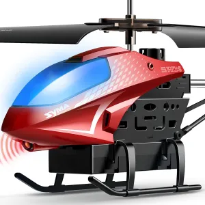 SYMA S107H-E RC Helicopter, Remote Control Helicopter with 40 Mins Flight Time(2 Batteries), Auto Obstacle Avoidance, 7 LED Lights and Altitude Hold, Gifts Toys for Kids 8-12
