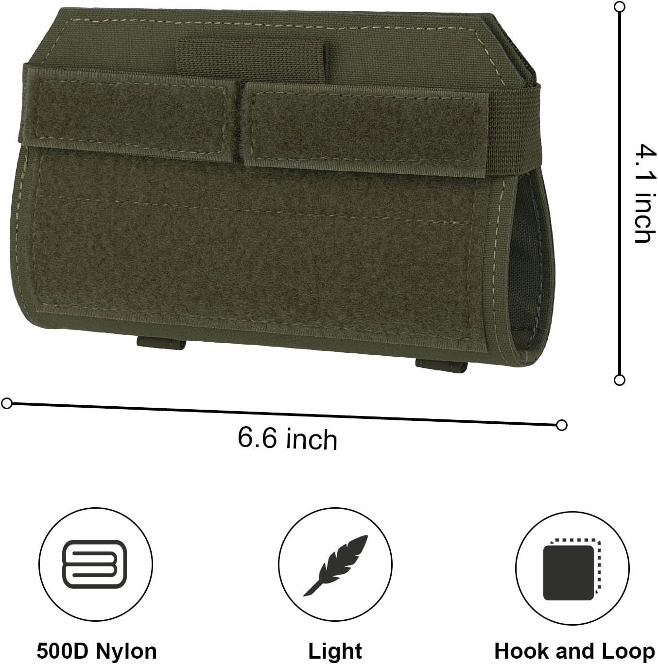 Tactical Phone Pouch Molle Admin Pouches Military Small Utility Cell Phone Carrier Holder for Vest