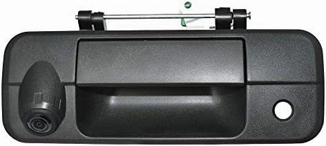Tailgate Handle Rear View Camera Backup Tailgate Camera for Tundra(2007 2008 2009 2010 2011 2012 2013),Tailgate door handle replacement camera(Color: Black)