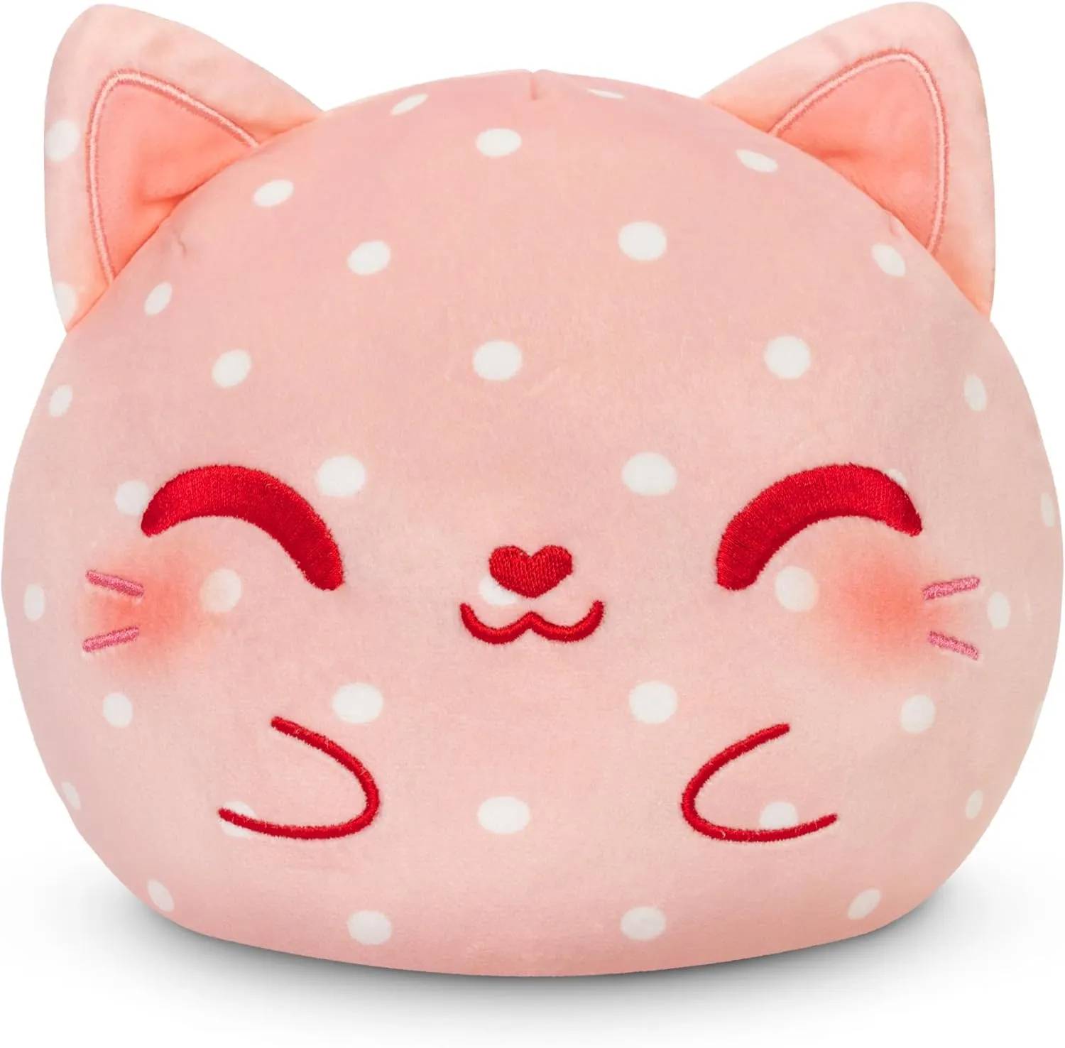TeeTurtle Strawberry Shortcake Scented Reversible Plush - Strawberry Shortcake and Custard - Cute Kawaii 6" Strawberry Scented Plushie