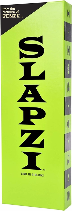 TENZI SLAPZI Full-Sized Edition - Includes 120 Picture Cards, 65 Clue Cards - The Quick Thinking and Fast Matching Card Game for All Ages - 2-8 Players