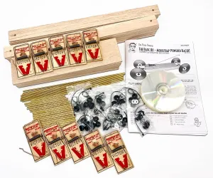 The Basic Kit: All Purpose Mousetrap Powered Car (Bulk Pack of 10 Complete Vehicle Kits)