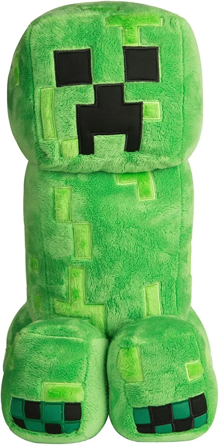 The Plushie Guy Creeper Miner Plushie Stuffed Toy Large 16 Inches