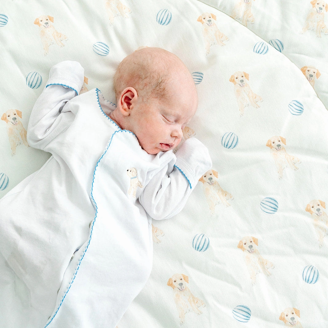 The Goldie in Blue Play Mat