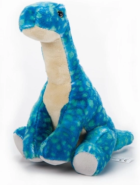 The Petting Zoo Brachiosaurus Dinosaur Stuffed Animal Plushie, Gift for Kids, Dinosaur Animals, Brachiosaurus Dinosaur Plush Toy with Sound, 8 inch