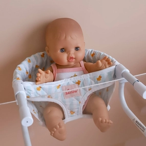 Tiny Harlow | Portable Feeding Chair - Blue Ducky