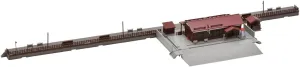TOMIX 4251 N Gauge Wooden Station Building Set, Cold Area, Diorama Supplies