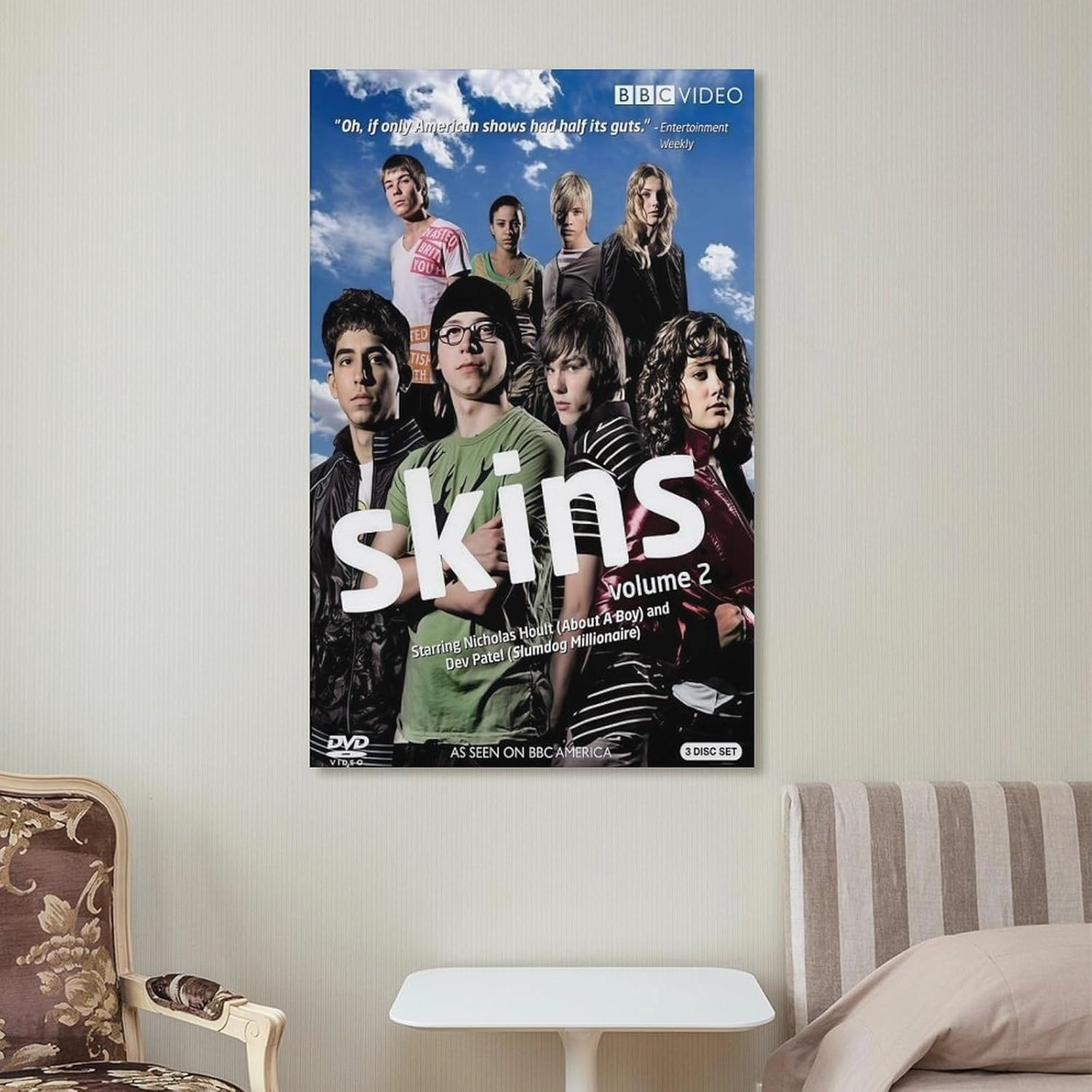 Tony England Uk Stonem Sid Skins Effy Poster Canvas Wall Art For Room Aesthetic And Decor Poster For Bedroom Living Room Bathroom Kitchen Office Decor 08x12inch(20x30cm) Unframe-style