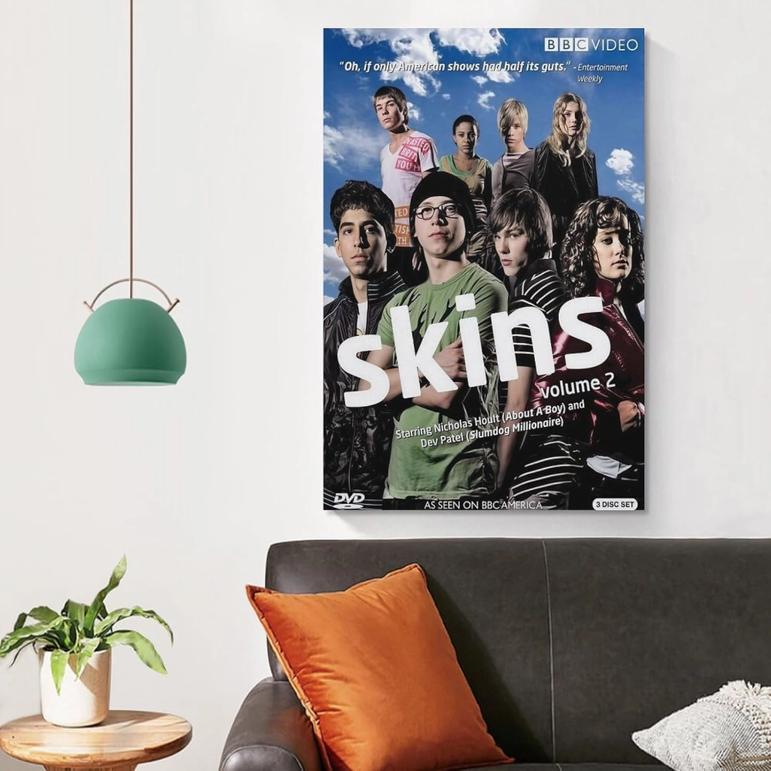Tony England Uk Stonem Sid Skins Effy Poster Canvas Wall Art For Room Aesthetic And Decor Poster For Bedroom Living Room Bathroom Kitchen Office Decor 08x12inch(20x30cm) Unframe-style