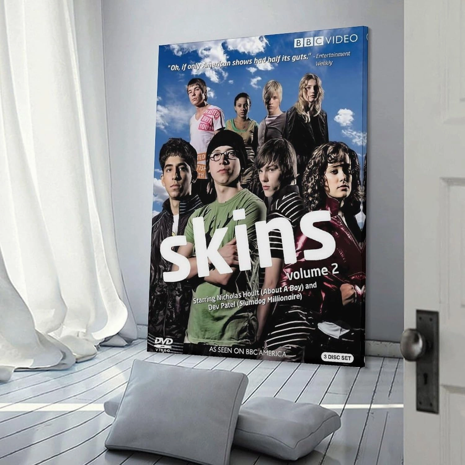Tony England Uk Stonem Sid Skins Effy Poster Canvas Wall Art For Room Aesthetic And Decor Poster For Bedroom Living Room Bathroom Kitchen Office Decor 24x36inch(60x90cm) Frame-style