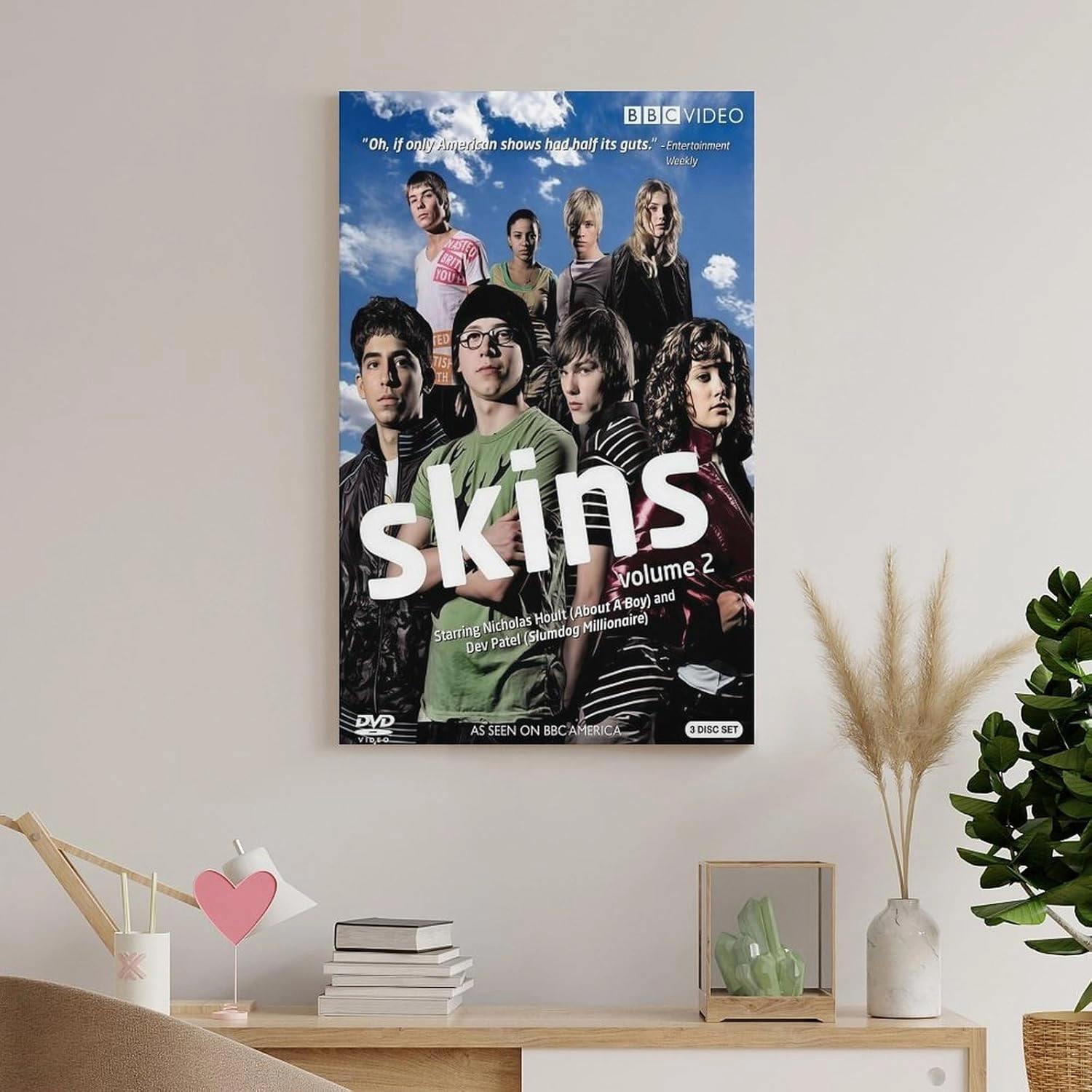 Tony England Uk Stonem Sid Skins Effy Poster Canvas Wall Art For Room Aesthetic And Decor Poster For Bedroom Living Room Bathroom Kitchen Office Decor 24x36inch(60x90cm) Frame-style