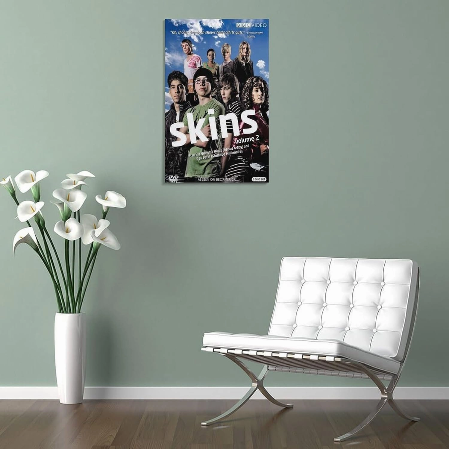Tony England Uk Stonem Sid Skins Effy Poster Canvas Wall Art For Room Aesthetic And Decor Poster For Bedroom Living Room Bathroom Kitchen Office Decor 24x36inch(60x90cm) Frame-style