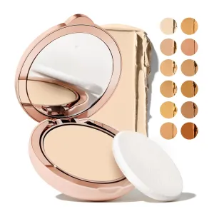 Toty by Sofia Vergara - Ilumina CC Creamy Compact SPF 50  Mineral Broad Spectrum Sunscreen for Face - Tinted Blurring Balm SPF- Matte, Light Coverage - Water & Sweat Resistant - All Skin Types - 1W