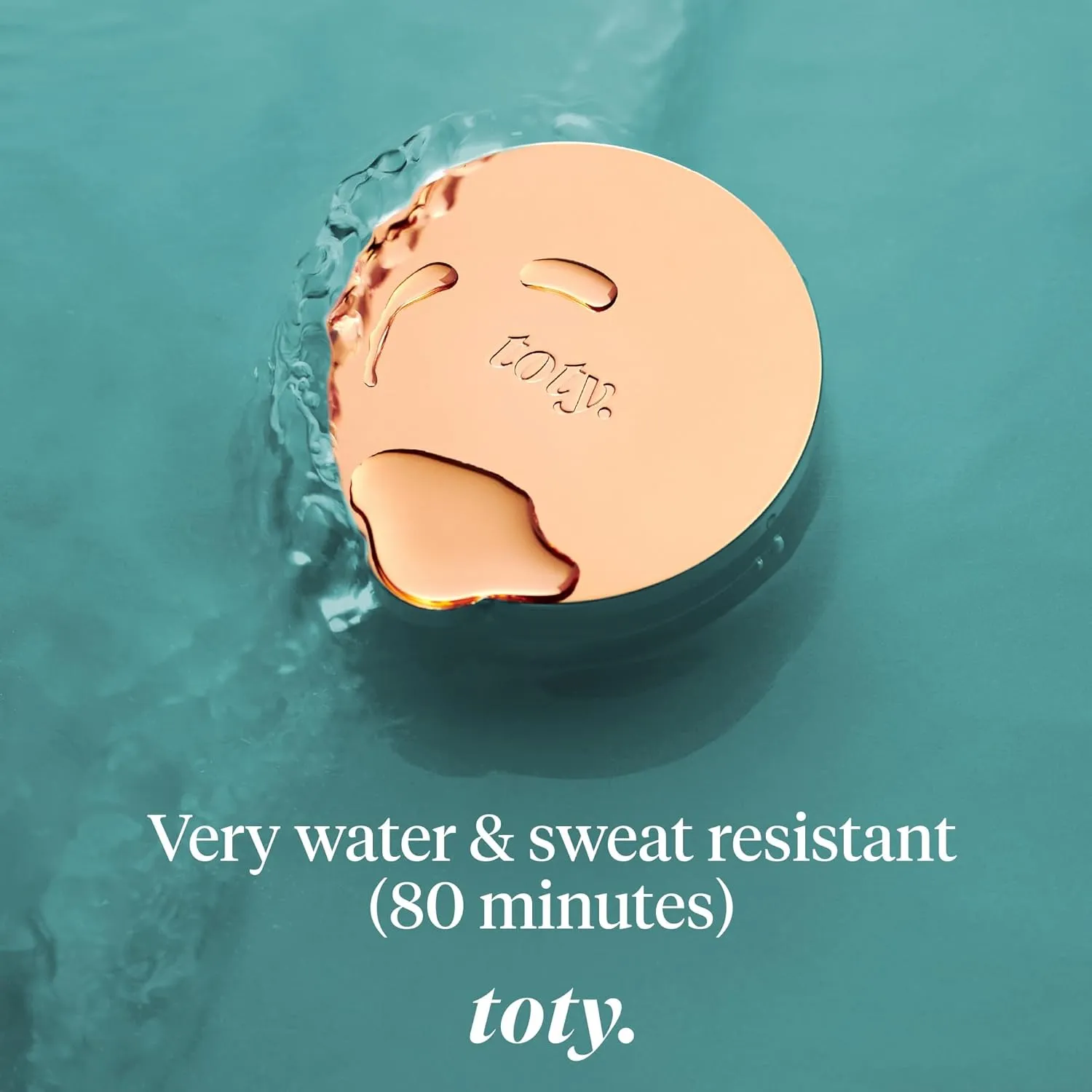 Toty by Sofia Vergara - Ilumina CC Creamy Compact SPF 50  Mineral Broad Spectrum Sunscreen for Face - Tinted Blurring Balm SPF- Matte, Light Coverage - Water & Sweat Resistant - All Skin Types - 1W