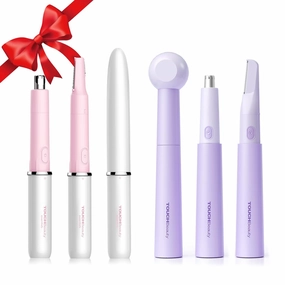 TOUCHBeauty 2024 Upgraded All-in-One Facial Hair Trimmer for Women TB1458(Battery) TB 2158（Rechargeable）