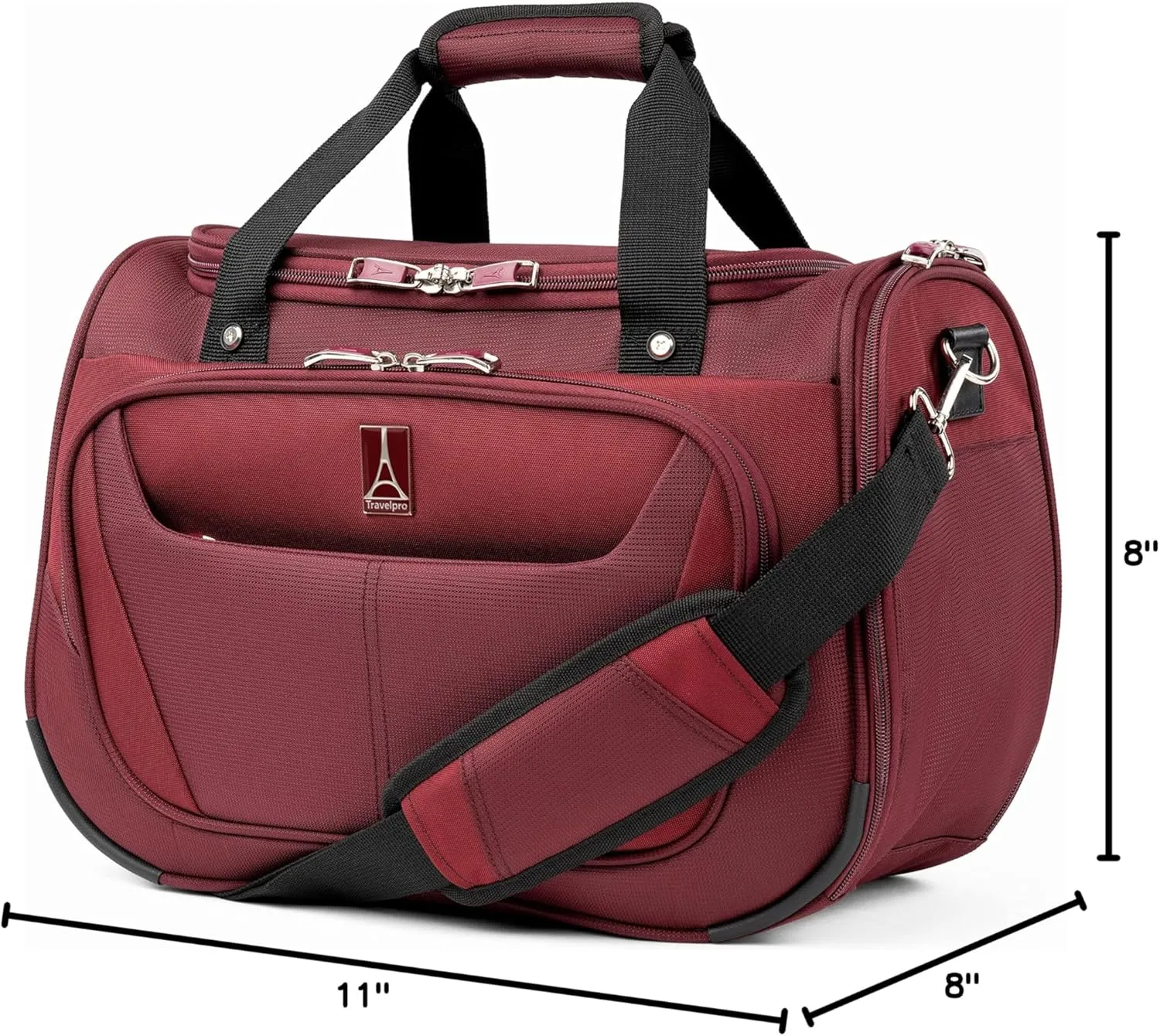 Travelpro Maxlite 5 Softside Lightweight Underseat Carry-On Travel Tote, Overnight Weekender Bag
