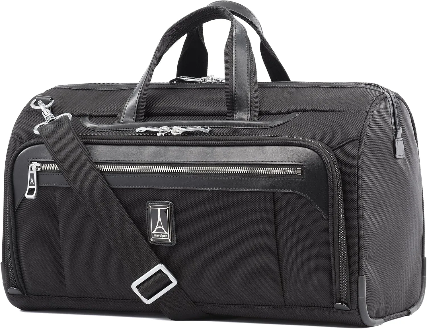 Travelpro Platinum Elite Regional Underseat Duffel Bag, Shadow Black, One Size