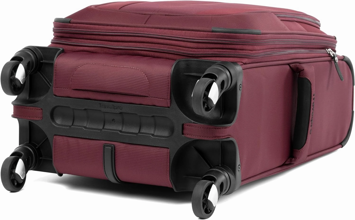 Travelpro Maxlite 5 Softside Expandable Carry on Luggage with 4 Spinner Wheels, Lightweight Suitcase, Men and Women, Burgundy, Compact Carry on 20-Inch