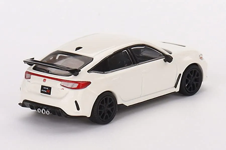 TrueScale Miniatures Mini GT 1/64 Honda Civic Type R 2023 Championship White (Right Handle) Finished Product