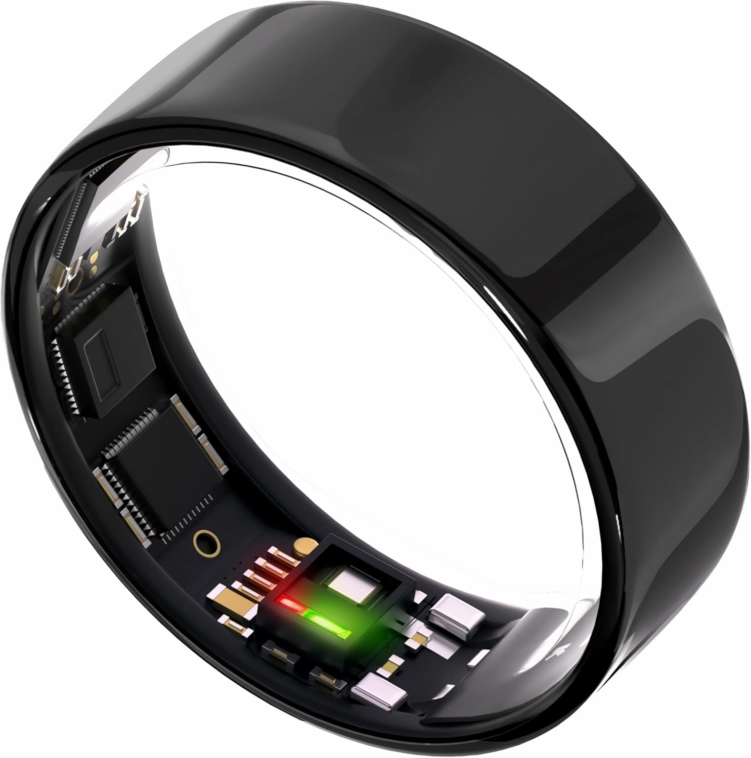 ULTRAHUMAN Ring AIR-Smart Ring Health Tracker, Size First Sizing Kit,Sleep Tracker,Smart Ring for Men/Women,Fitness Tracker (Made in India, Aster Black, 7)