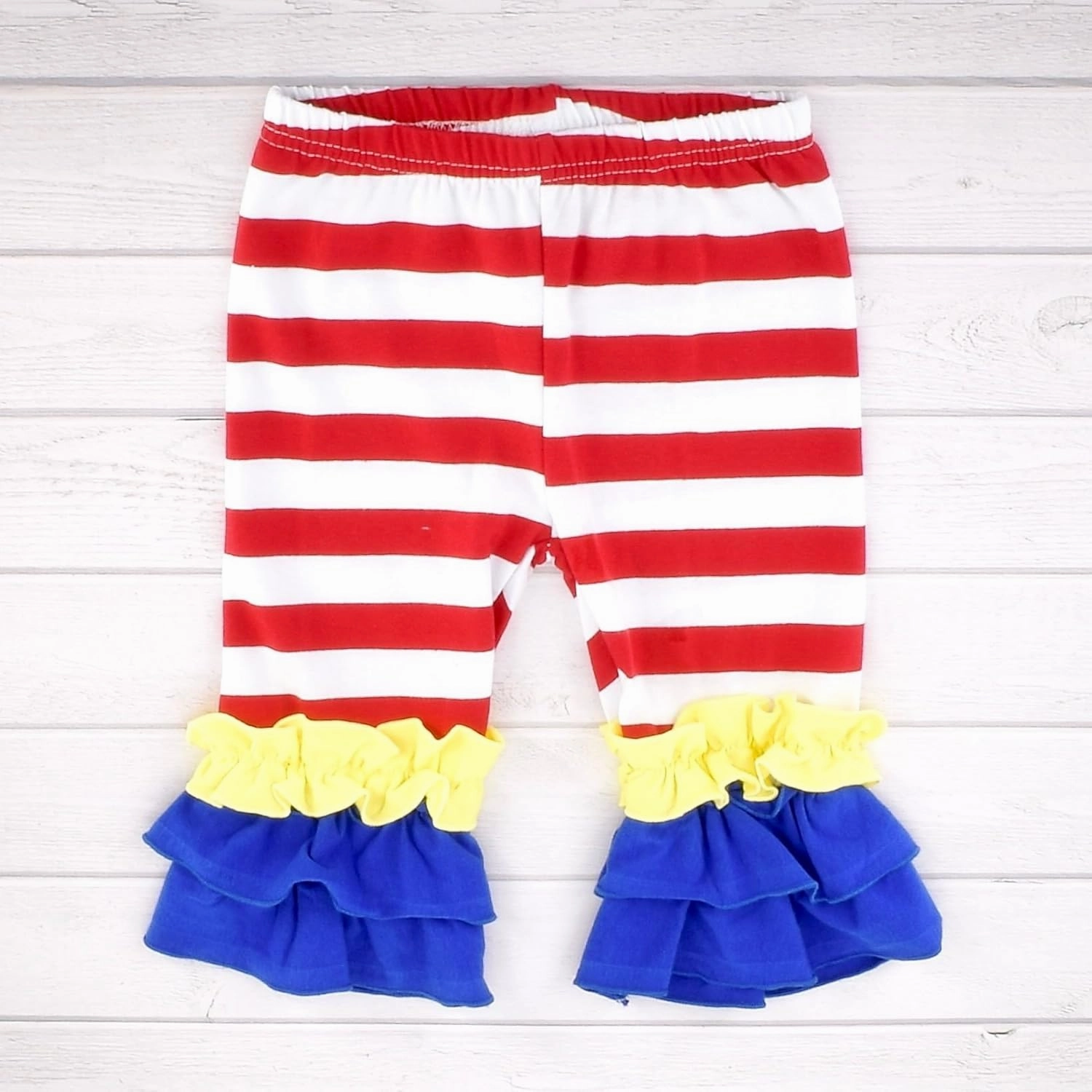 Unique Baby Toddler Girls 2pc Capri Pants Outfit Set with Top