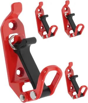 Universal Shovel Mount Clamp Kit 4pcs Wall Mount Shovel Holder Axle Mount Bracket for Vehicle Storage