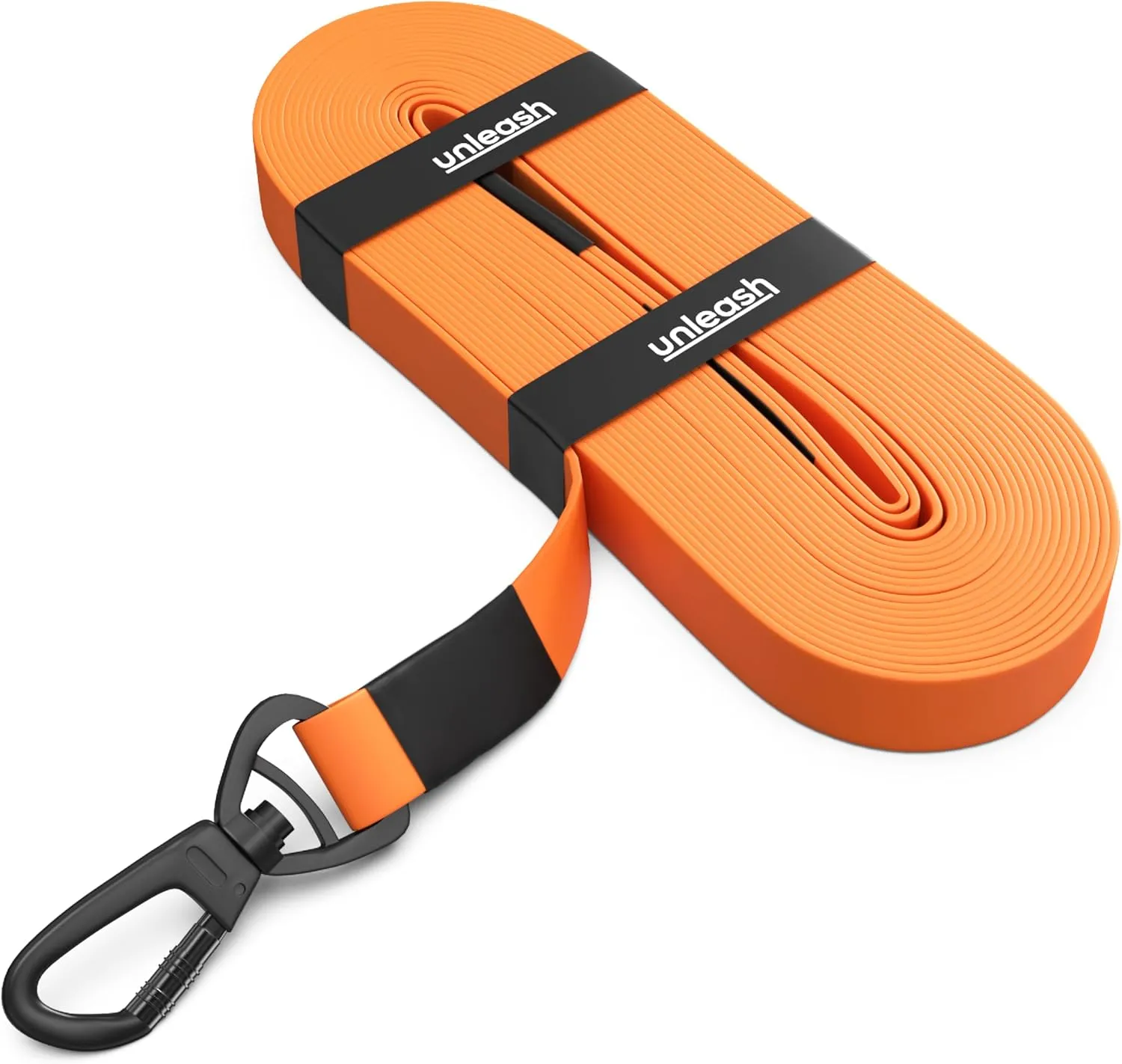 Unleash 30ft Waterproof Dog Training Long Leash for Dogs - Heavy Duty Long Dog Leash with Secure Locking Clasp - Tearproof Puppy Training Accessory - Built to Last with 289kg Force & Free Carry Bag