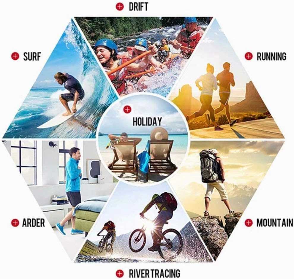 Vcansion Men's Outdoor Lightweight Hiking Shorts Quick Dry Sports Casual Shorts Skateboard Shorts Swimming Shorts