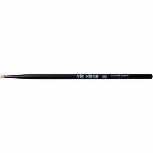 Vic Firth American Classic 5A Black Wood Tip Drumsticks (VF5AB)