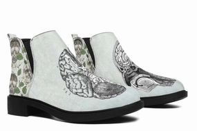 Vintage Brain Diagram Neat Vibe Boots