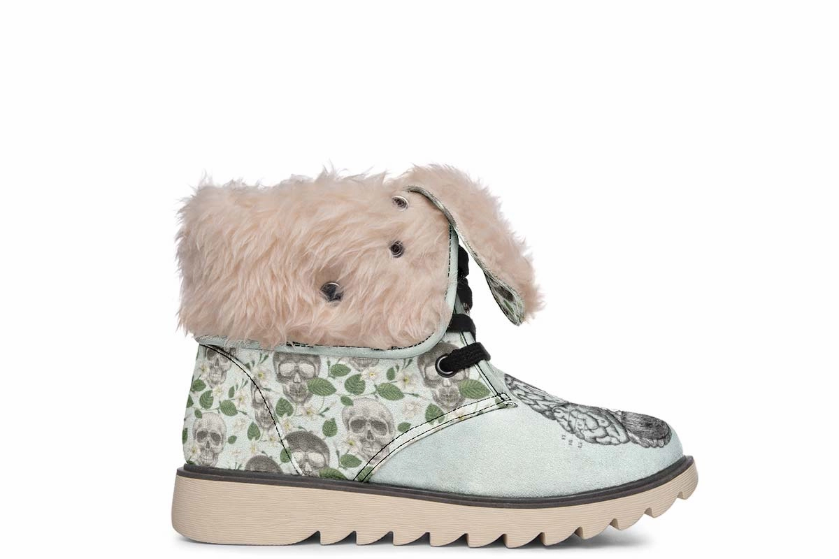 Vintage Brain Diagram Polar Vibe Boots