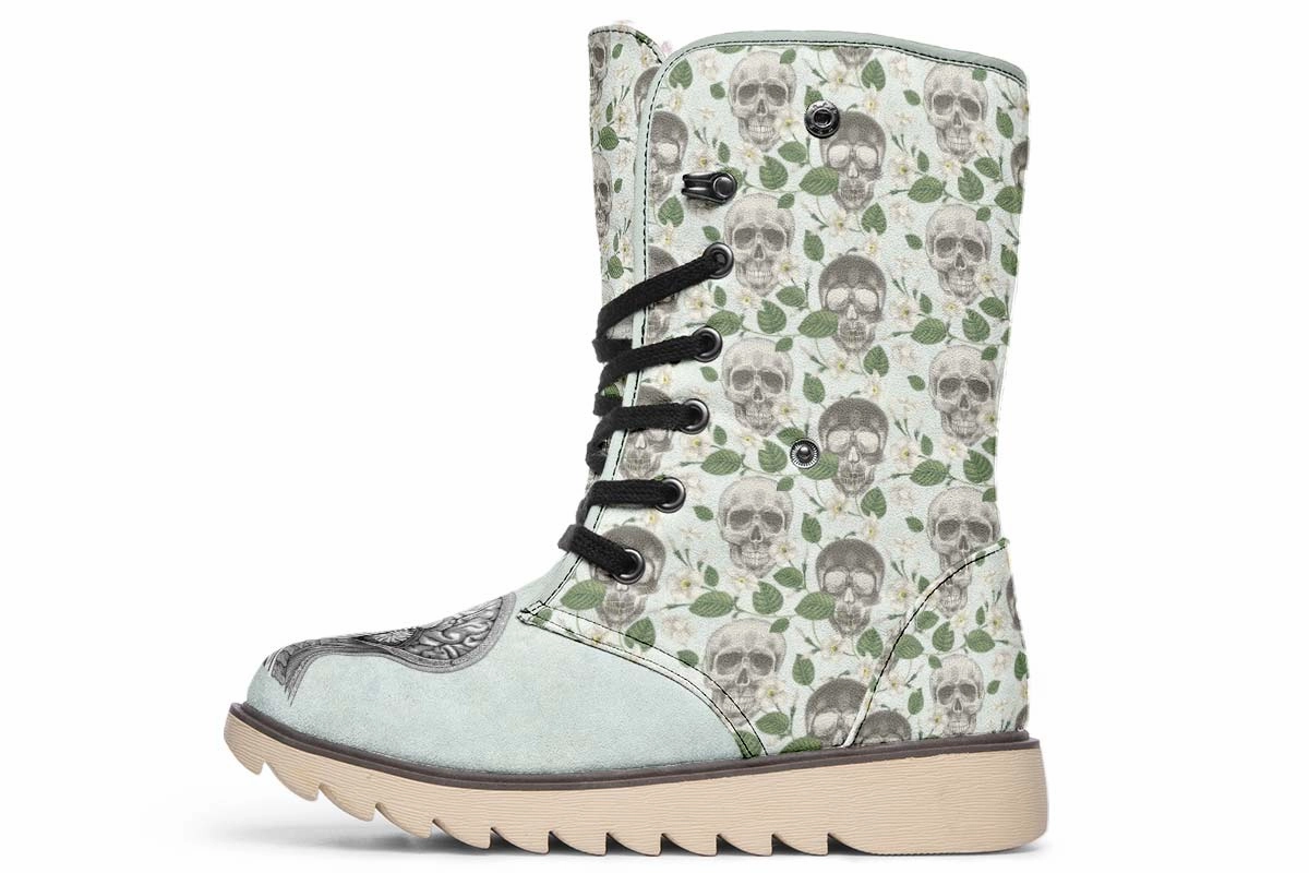 Vintage Brain Diagram Polar Vibe Boots